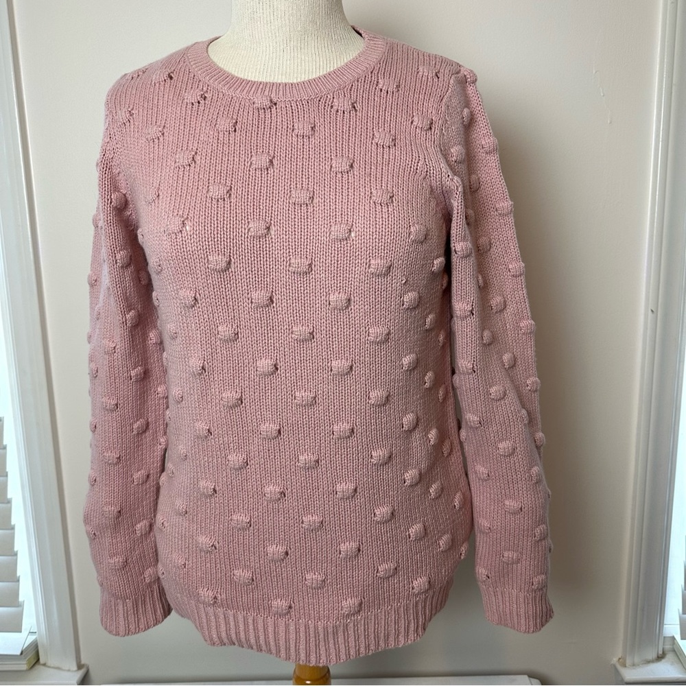 Tyler Boe Popcorn Sweater in Pink Mallow